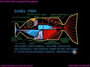 Drawing of Babel Fish